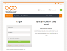Tablet Screenshot of moodledev.cvqo.org